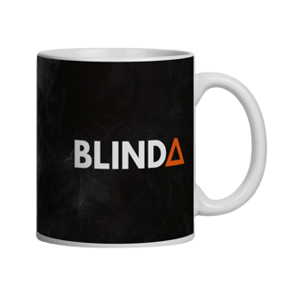 Nome do produto Caneca Blindada | Frase “Blindagem” | BLIND△