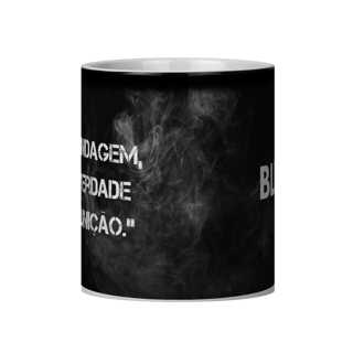 Nome do produto Caneca Mágica | Frase “Blindagem” | BLIND△