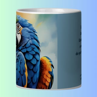 Nome do produto ARTEMÍSIA Canecas - 'ARARA-CANINDÉ - Cerrado Brasileiro' - 04