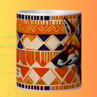 Nome do produto ARTEMÍSIA Canecas – ‘Lobo-guará – Cerrado Brasileiro’ - 05