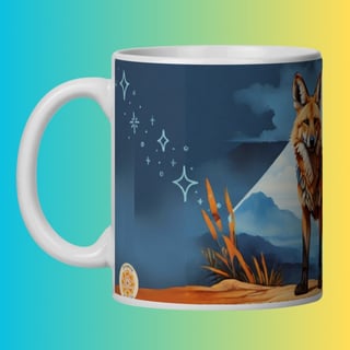 Nome do produto ARTEMÍSIA Canecas – ‘Lobo-guará – Cerrado Brasileiro’ - 06