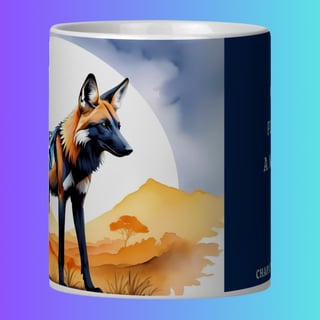 Nome do produto ARTEMÍSIA Canecas – ‘Lobo-guará – Cerrado Brasileiro’ - 08