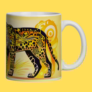 Nome do produto ARTEMÍSIA Canecas – ‘Onça-pintada – Cerrado Brasileiro’ - 05