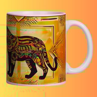 Nome do produto ARTEMÍSIA Canecas – ‘Onça-pintada – Cerrado Brasileiro’ - 07