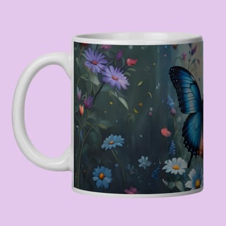 Nome do produto ARTEMÍSIA Canecas – ‘BORBOLETAS - A Magia da Transformação’ - 01