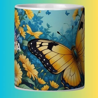 Nome do produto ARTEMÍSIA Canecas – ‘BORBOLETAS – A Magia da Transformação’ - 05