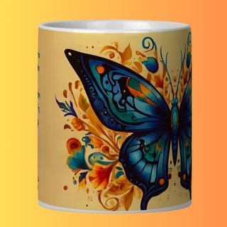 Nome do produto ARTEMÍSIA Canecas – ‘BORBOLETAS – A Magia da Transformação’ - 10