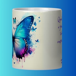 Nome do produto ARTEMÍSIA Canecas – ‘BORBOLETAS – A Magia da Transformação’ - 12