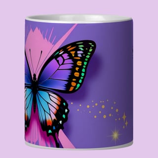 Nome do produto ARTEMÍSIA Canecas – ‘BORBOLETAS – A Magia da Transformação’ - 14