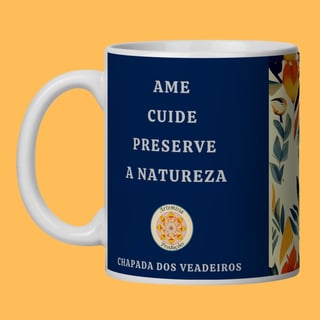 Nome do produto ARTEMÍSIA Canecas – ‘Lobo-guará – Cerrado Brasileiro’ - 04