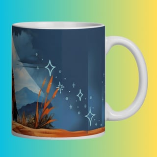 Nome do produto ARTEMÍSIA Canecas – ‘Lobo-guará – Cerrado Brasileiro’ - 06