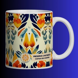 Nome do produto ARTEMÍSIA Canecas – ‘Lobo-guará – Cerrado Brasileiro’ - 07