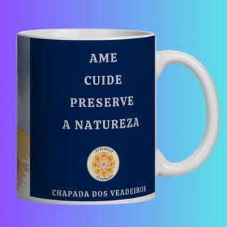 Nome do produto ARTEMÍSIA Canecas – ‘Lobo-guará – Cerrado Brasileiro’ - 08