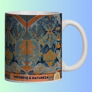 Nome do produto ARTEMÍSIA Canecas – ‘Lobo-guará – Cerrado Brasileiro’ - 10