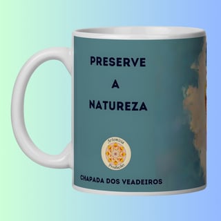 Nome do produto ARTEMÍSIA Canecas – ‘Lobo-guará – Cerrado Brasileiro’ - 11