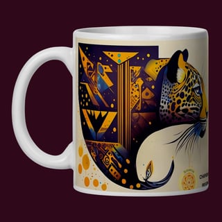 Nome do produto ARTEMÍSIA Canecas – ‘Onça-pintada – Cerrado Brasileiro’ - 06