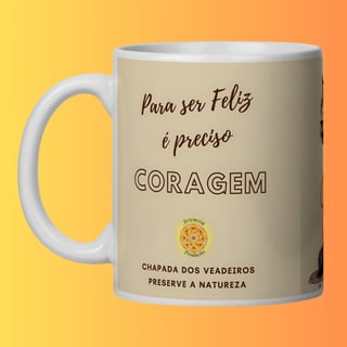 Nome do produto ARTEMÍSIA Canecas – ‘Onça-pintada – Cerrado Brasileiro’ - 16