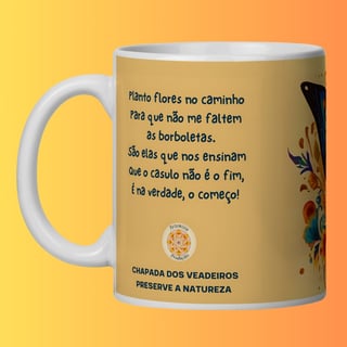 Nome do produto ARTEMÍSIA Canecas – ‘BORBOLETAS – A Magia da Transformação’ - 10