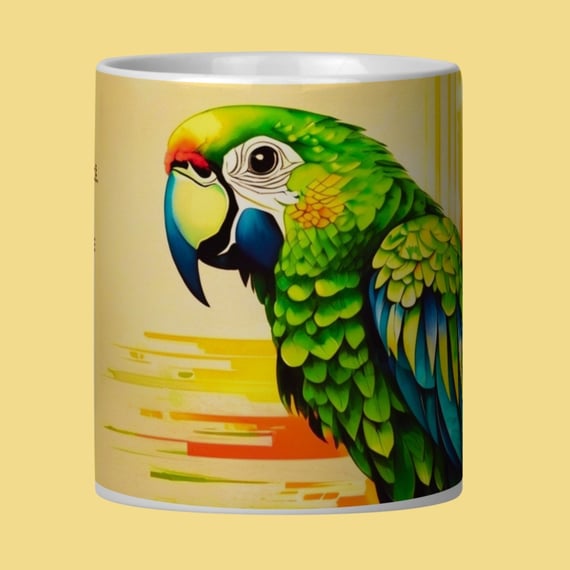 ARTEMÍSIA Canecas – ‘Papagaio – Cerrado Brasileiro’ - 01