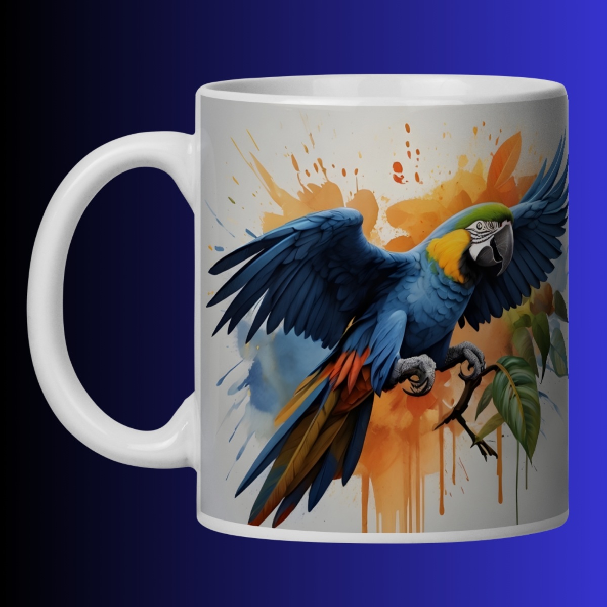 ARTEMÍSIA Canecas - \'ARARA-CANINDÉ - Cerrado Brasileiro\' = 05 Nome do produto: ARTEMÍSIA Canecas - \'ARARA-CANINDÉ - Cerrado Brasileiro\' = 05