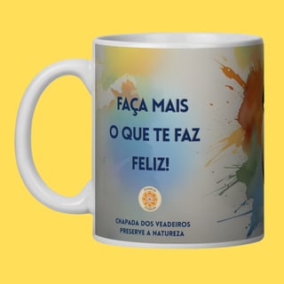 Nome do produto ARTEMÍSIA Canecas - 'ARARA-CANINDÉ - Cerrado Brasileiro' - 07