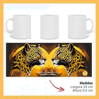 Nome do produto ARTEMÍSIA Canecas – ‘Onça-pintada – Cerrado Brasileiro’ - 03