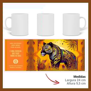 Nome do produto ARTEMÍSIA Canecas – ‘Onça-pintada – Cerrado Brasileiro’ - 08