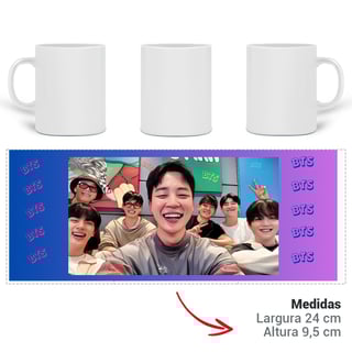 Nome do produtoCaneca BTS
