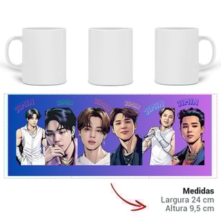 Nome do produtoCaneca JIMIN BTS