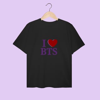 Nome do produtoEU AMO BTS Plus Size