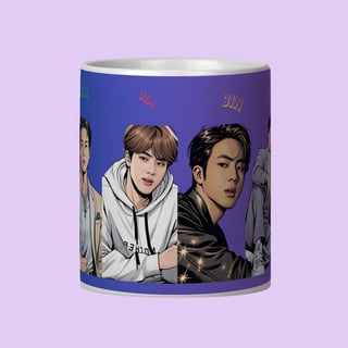 Nome do produtoCaneca JIN BTS
