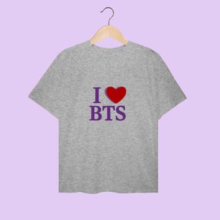 Nome do produtoEU AMO BTS Plus Size