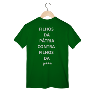 Camiseta M_D_B na frente e nas costas 