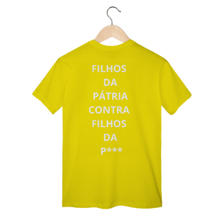 Nome do produto Camiseta M_D_B na frente e nas costas 
