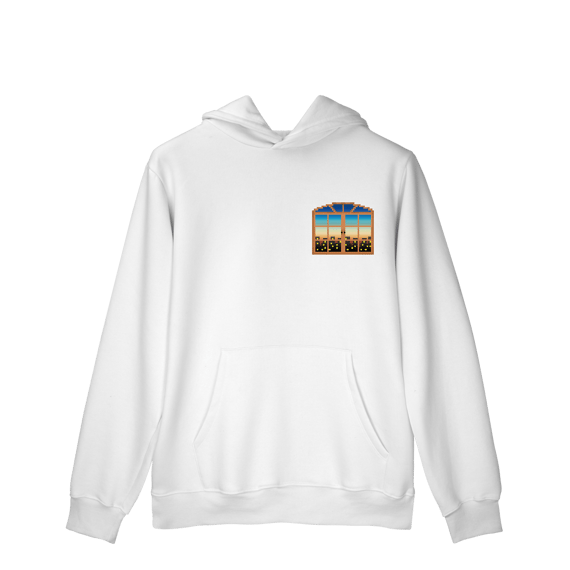 Casaco de Moletom Canguru - Pôr do Sol