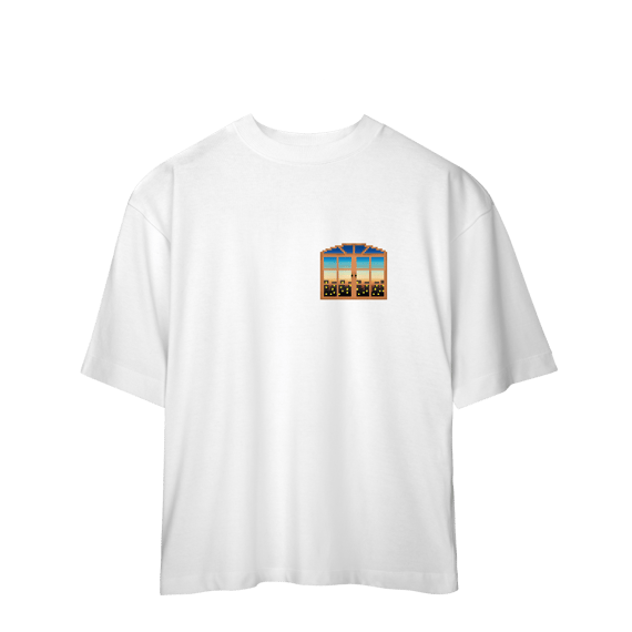 Camiseta Oversized - Pôr do Sol