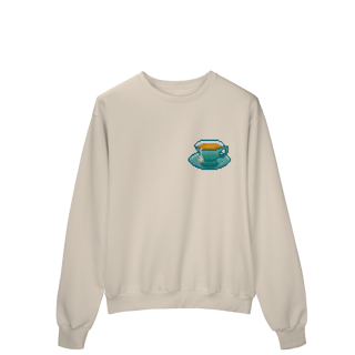 Nome do produto Blusão de Moletom Prime - Chá de Camomila