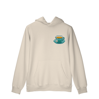 Nome do produto Casaco de Moletom Canguru - Chá de Camomila