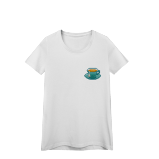 Nome do produto Camiseta Baby Long Premium - Chá de Camomila