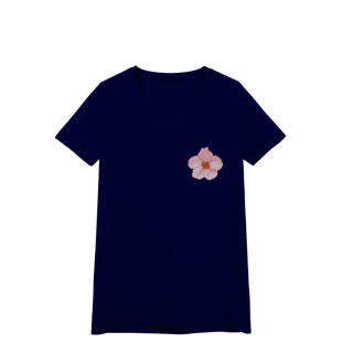 Nome do produto Camiseta Baby Long Premium - Flor de Cerejeira
