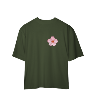 Nome do produto Camiseta Oversized - Flor de Cerejeira