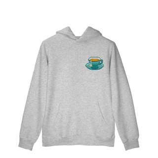 Nome do produto Casaco de Moletom Canguru - Chá de Camomila