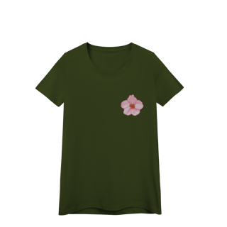 Nome do produto Camiseta Baby Long Premium - Flor de Cerejeira