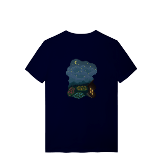 Nome do produto Camiseta Premium - Noite Estrelada