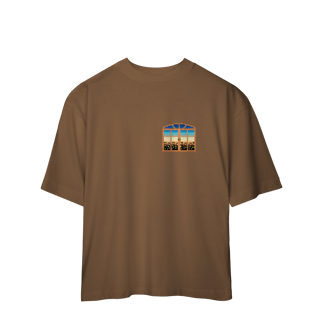 Nome do produto Camiseta Oversized - Pôr do Sol