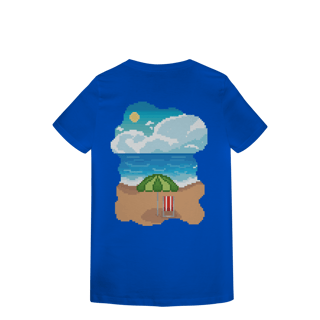 Nome do produto Camiseta Baby Long Premium - Praia