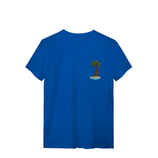 Nome do produto Camiseta Premium Frente e Verso - Coqueiro e Praia