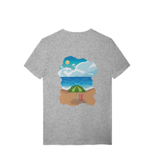 Nome do produto Camiseta Premium - Praia
