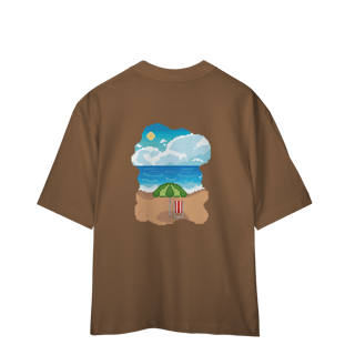Nome do produto Camiseta Oversized - Praia