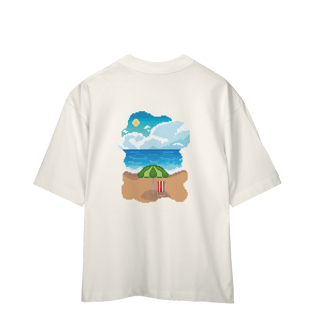 Nome do produto Camiseta Oversized - Praia